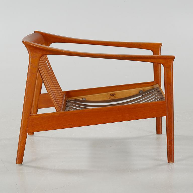 A "Monterey"/"5-162" chair, designed by Folke Olsson for AB Svenska Möbelfabrikerna in Bodafors, 1960s.