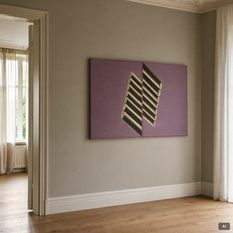 Werner Janson, Untitled, diptych.