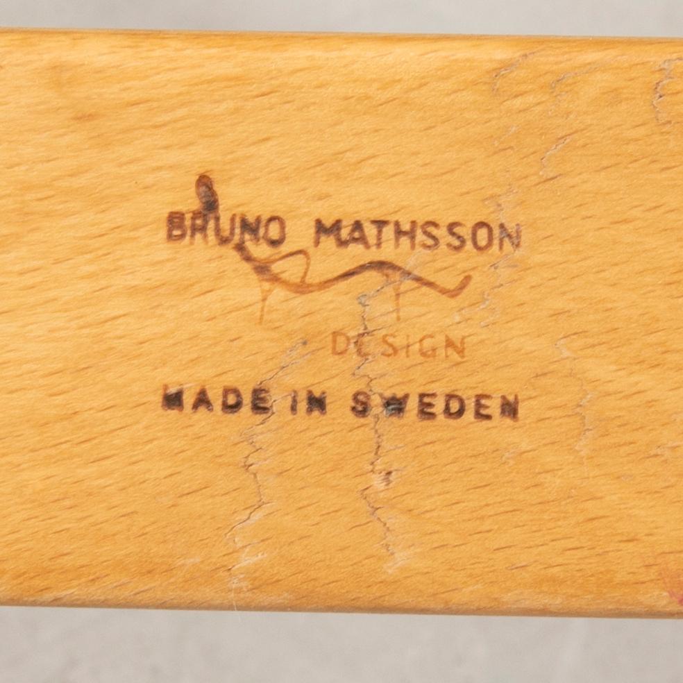Bruno Mathsson, karmstolar ett par "Eva hög" 1900-talets senare del.