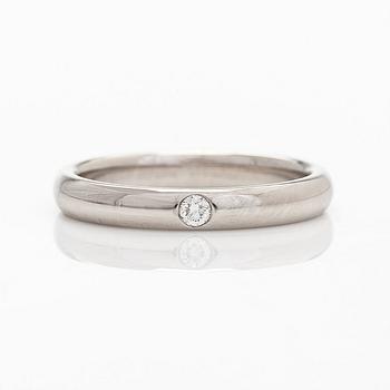 Harry Winston, a platinum ring set with a  diamond approx. 0.05 ct.