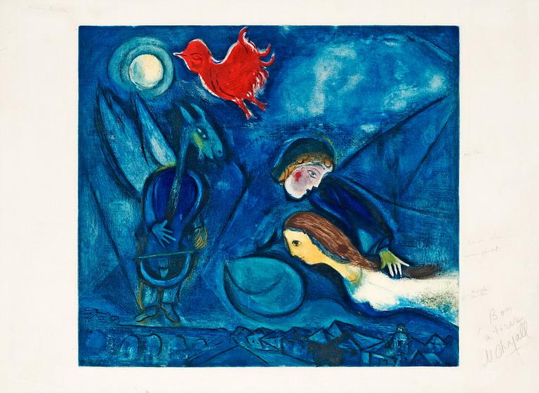 Marc Chagall (After), "Aleko".