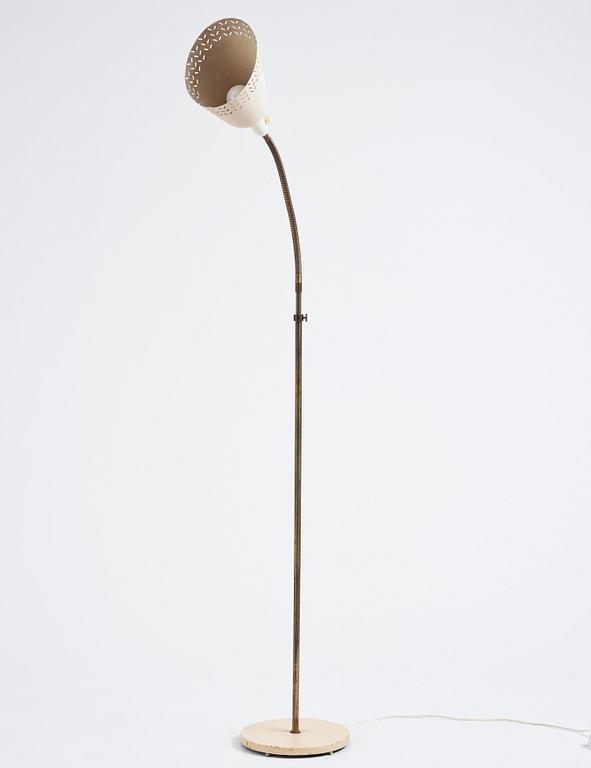 Arne Jacobsen, a "Bellevue AJ7",floor lamp, Denmark 1930-40s.