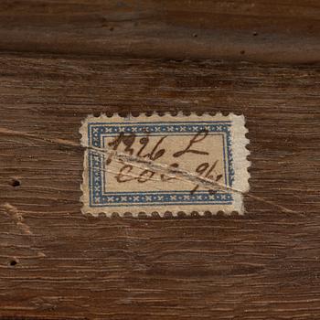 A Rococo bedside cabinet, 18th century.