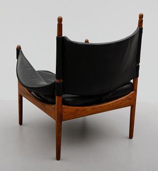 FÅTÖLJ SAMT FOTPALL, "Modus", Christian Vedel, Danmark, 1960-tal.