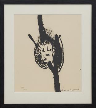 DAVID LYNCH, lithograph signed and numbered 397/414.