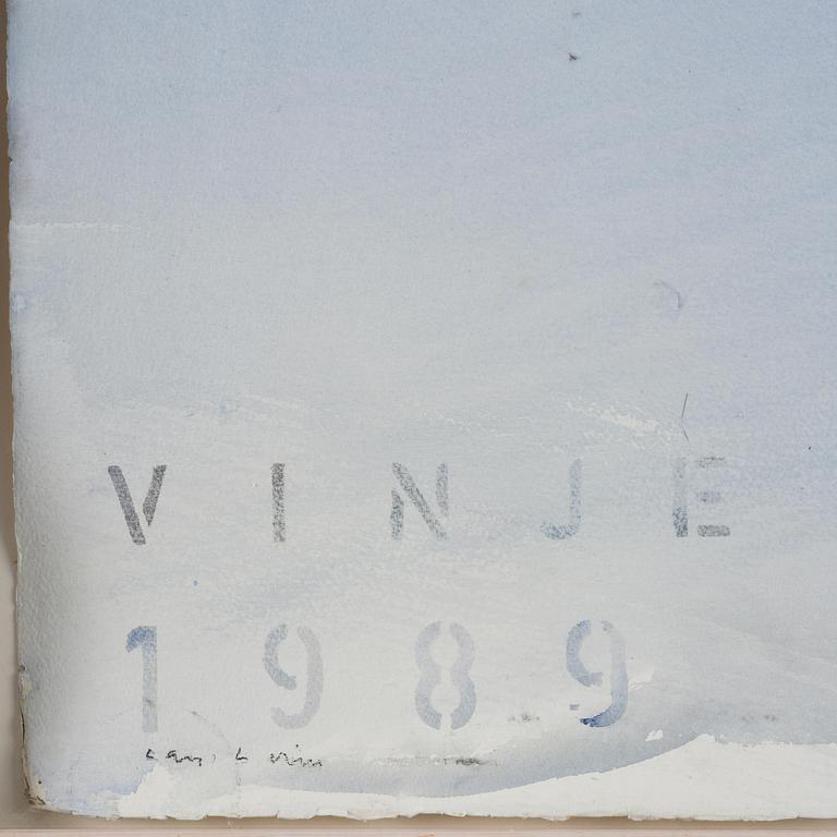 Lars Lerin, Untitled.