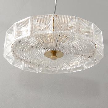Carl Fagerlund, Taklampa/Plafond Orrefors sent 1900-tal.
