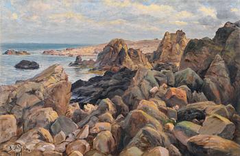 Berndt Lindholm, COASTAL VIEW.