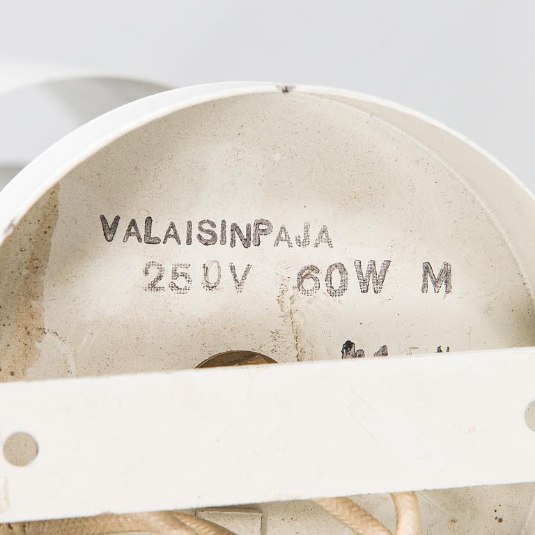 Vägg-/ taklampa, modell 158 tillverkare Valaisinpaja.