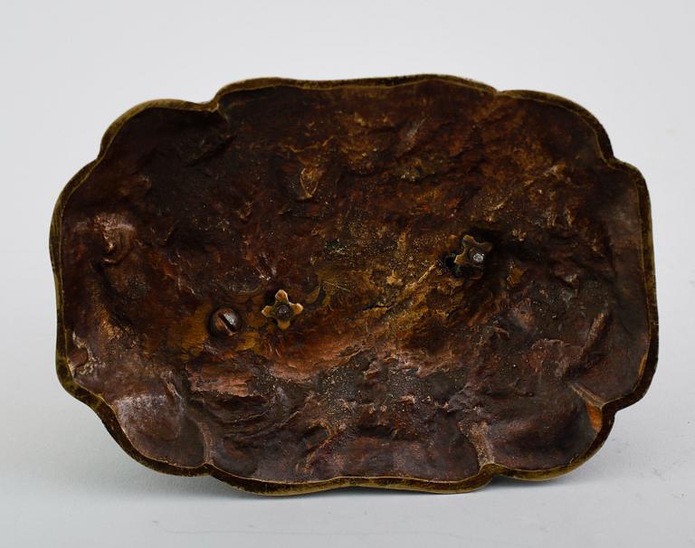 SKULPTUR, brons, Ryssland, 1800-/1900-tal.