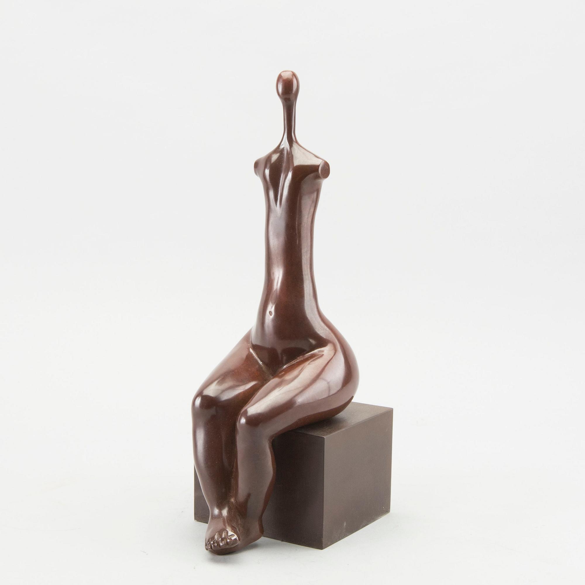 ESPERANZA LOPEZ-MONTOYA, bronze sculpture, signed and numbered 3/8.