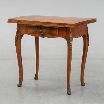A rococo style card table. early 20th Century.