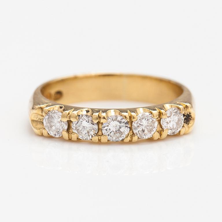 SORMUS, 18K kultaa, timantteja n. 0.50 ct yht. Suomi.