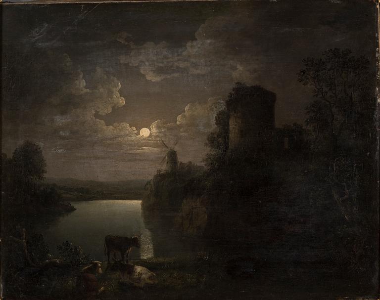 SEBASTIAN PETHER, Attributed to. Oil on canvas, relined.