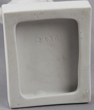 FIGURIN, parian, 1900-tal.