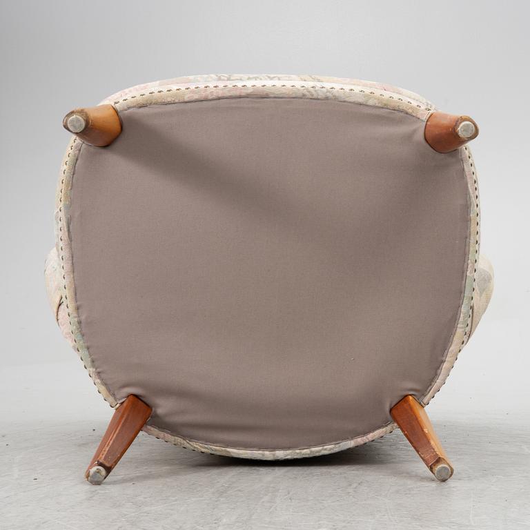Otto Schulz, an armchair, Jio Möbler, mid-20th Century.