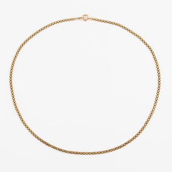 Necklace, 18K gold.