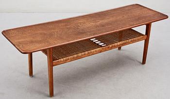 SOFFBORD, Hans J Wegner för Andreas Tuck, Danmark. Brännmärkt. 1950-60-tal.