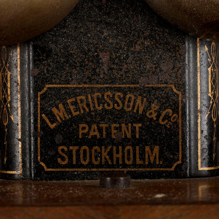 VÄGGTELEFON, LM Ericsson, 1800-talets slut.