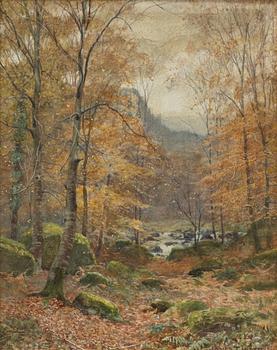 James Thomas Watts, landscape.