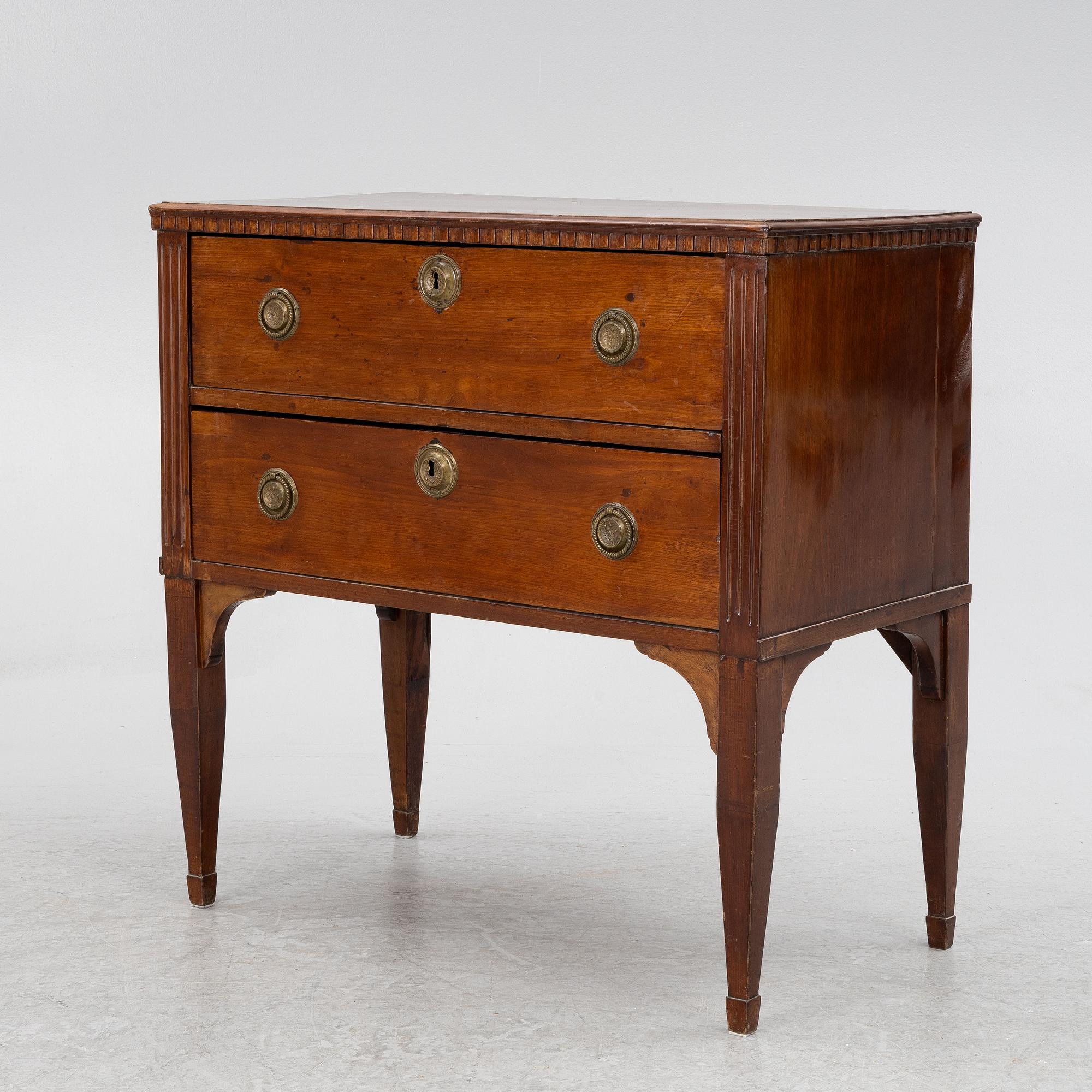 Byrå, 1800-talets början, Sengustaviansk.