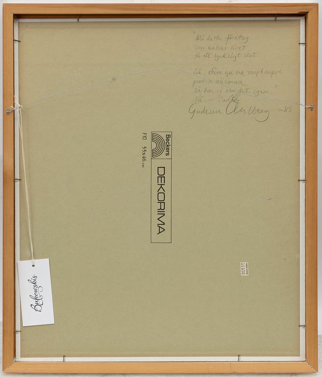 Gudrun Åhlberg, "Må detta företag...".
