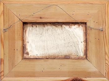 LARS PIRAK, snidad tavla, ben, sign o dat -77.