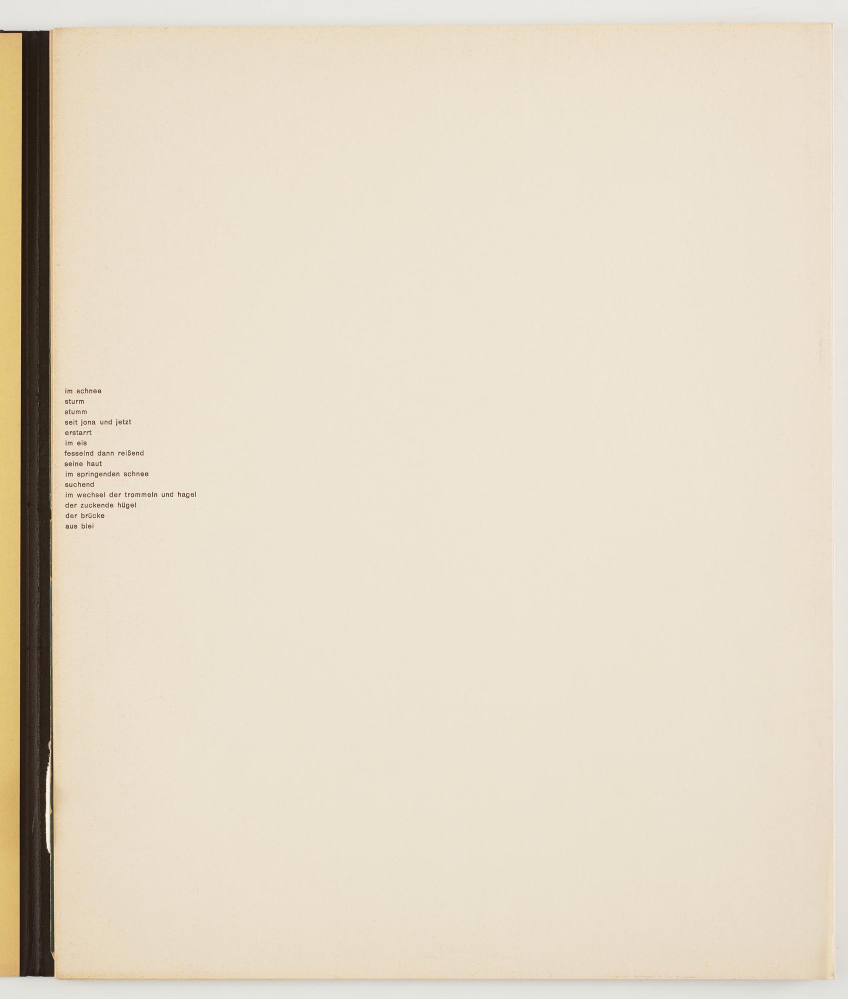 Wolf Vostell, "Phasen", portfolio.