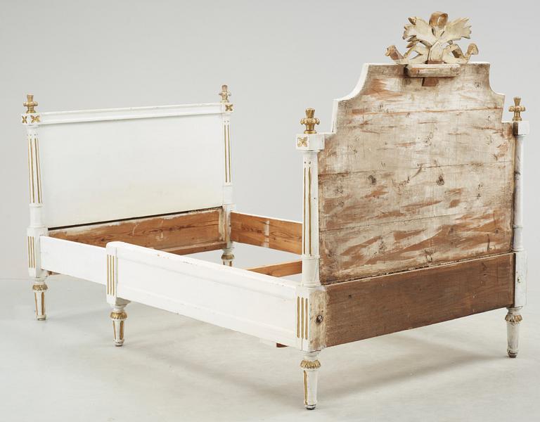 SÄNG. Gustaviansk. 17-1800-tal.