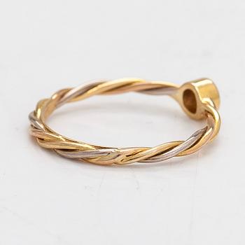 Cartier, ring, 18K guld och diamant ca 0.06 ct.