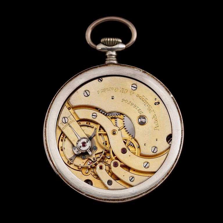 FICKUR, silver, Patek, Philippe & Cie, Genève, 1911.
