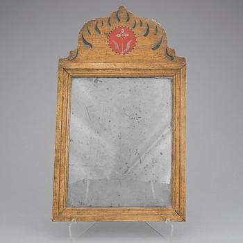 SPEGEL. Av Johan Petter Holmberg, Verksam i Stockholm 1813-1831. Änkan drev verkstaden vidare fram till 1835.