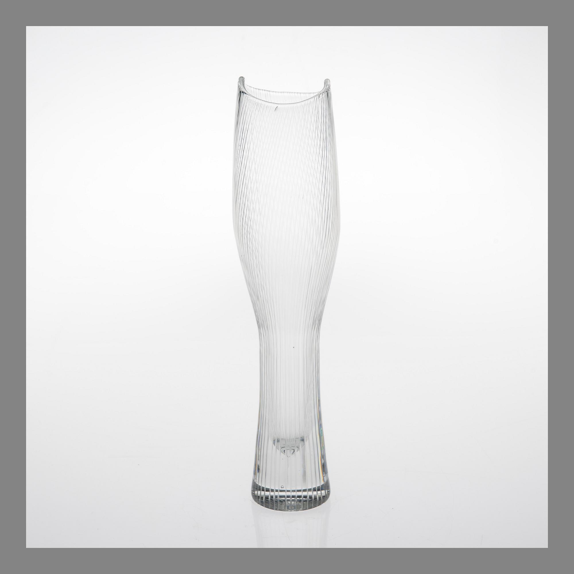 TAPIO WIRKKALA, VASE. Signed Tapio Wirkkala, Iittala. Late 1950s.