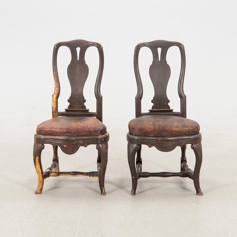 Chairs 1 pair, Rococo mid-18th century.