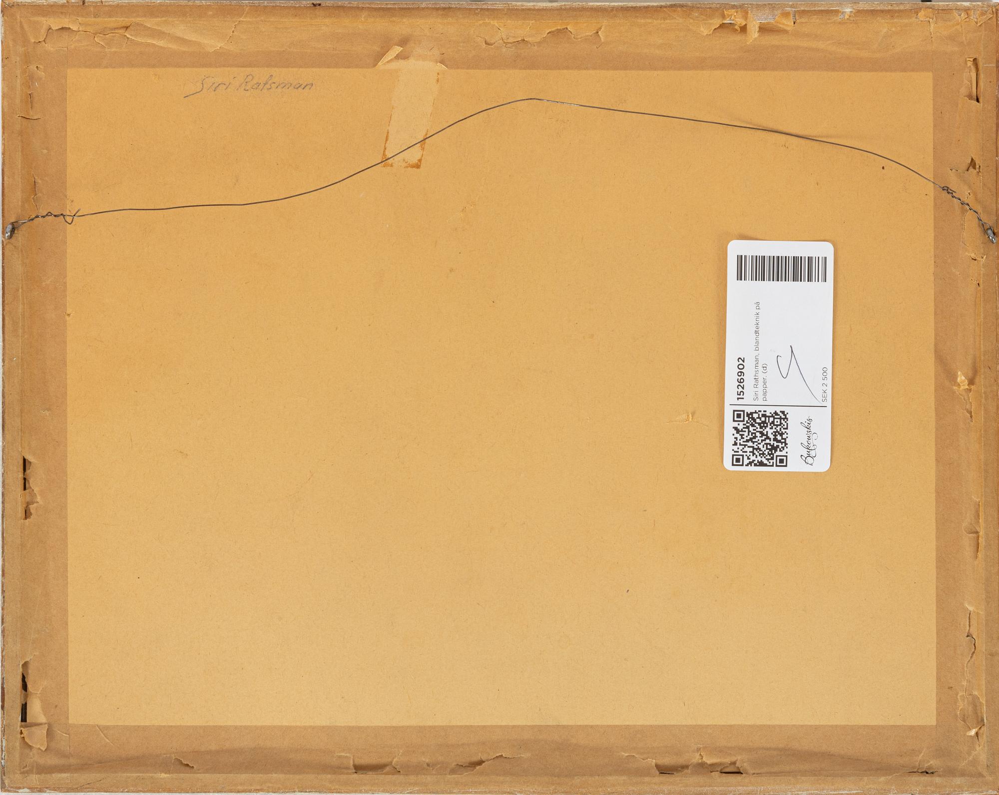 Siri Rathsman, Untitled.