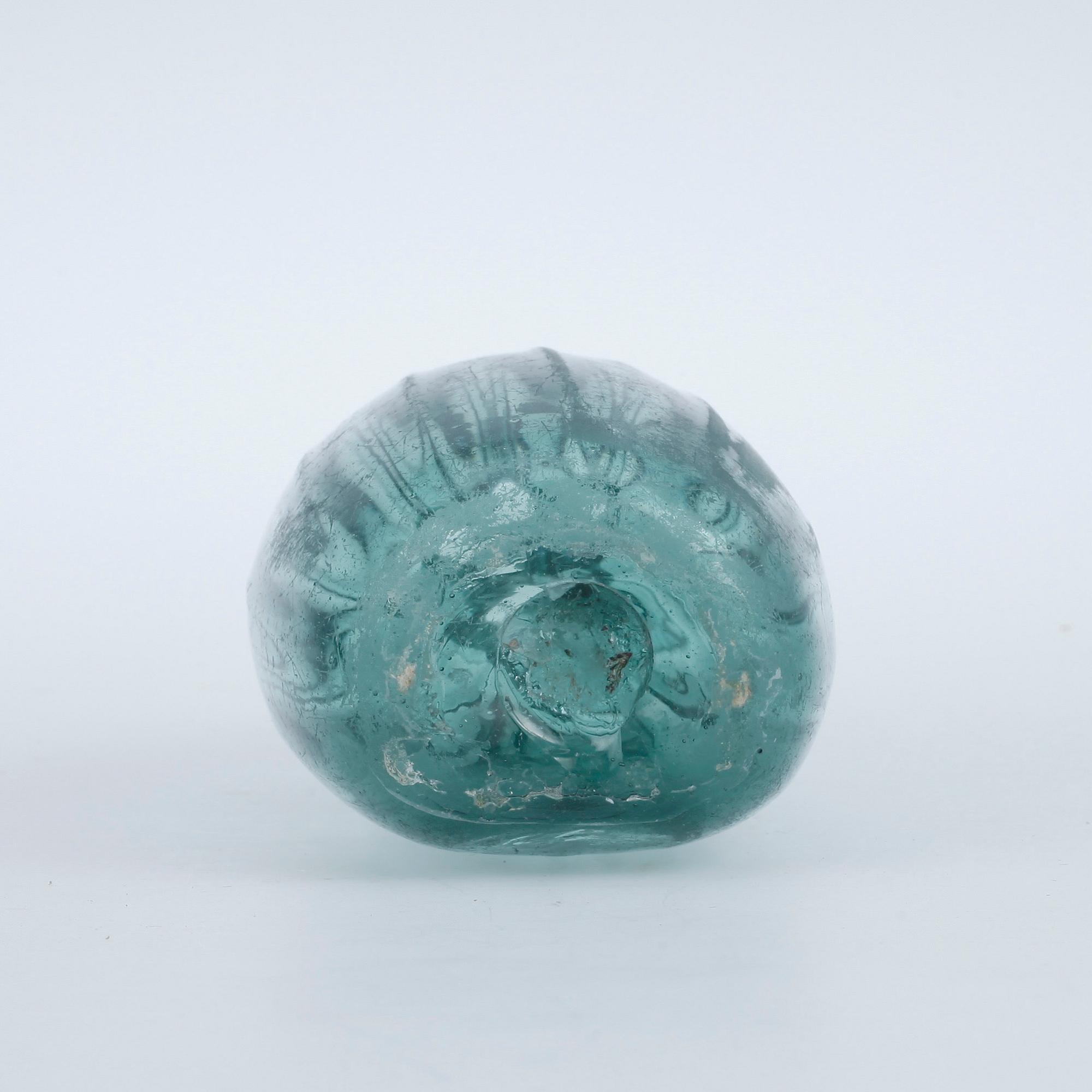 FLASKA, glas, 1800-tal.