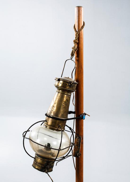 A 19th/20th century light buoy.