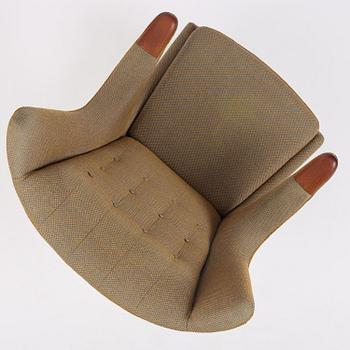 Hans J. Wegner, fåtölj, "Bamse", AP-stolen, Danmark, 1950-60-tal.