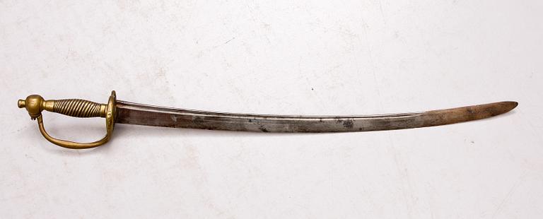 HUGGARE, Sverige m/1808 för flottan.