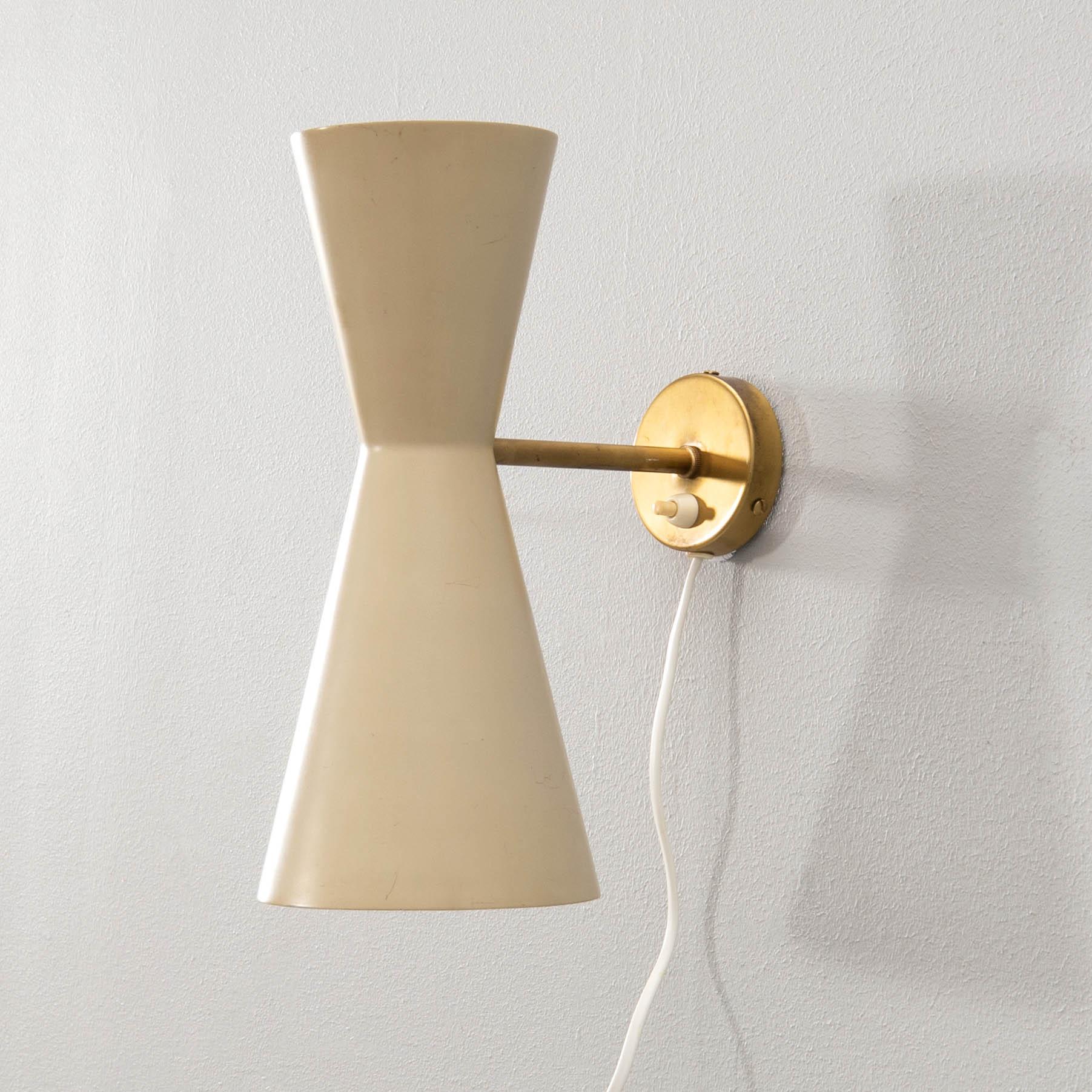 Alf Svensson, vägglampa, Bergboms, 1950/1960-tal.