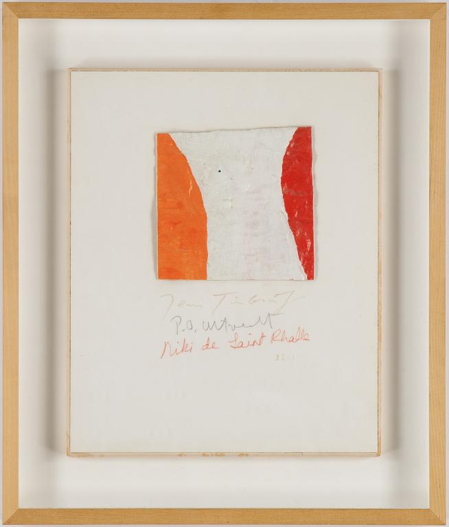 Niki de Saint Phalle, Fragment of "Hon", Moderna Museet, 1966. Sign by Saint Phalle, Ultvedt, Tinguely. Catalogue.