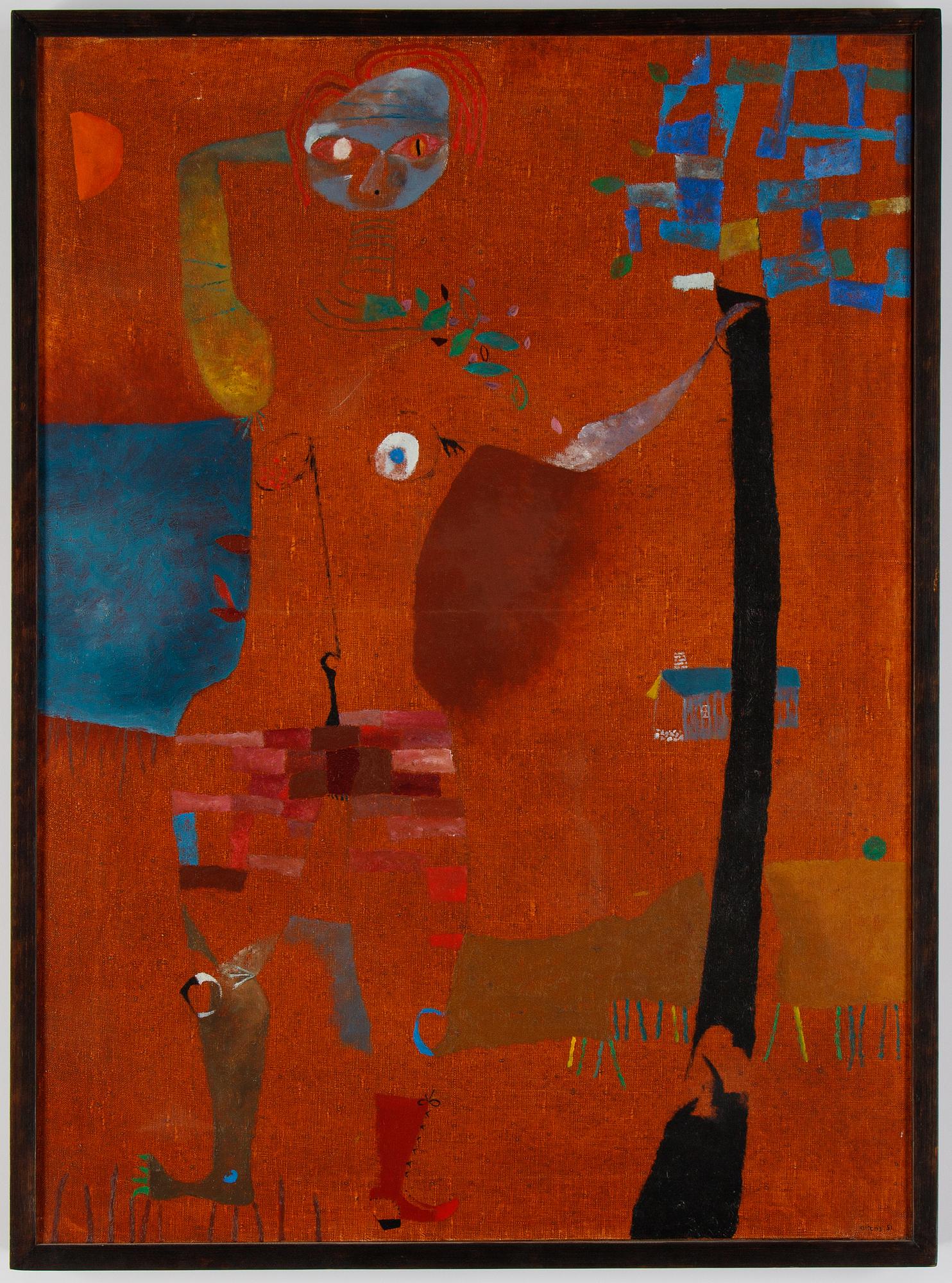 Sven Alfons, oil on canvas, signed and dated -51.