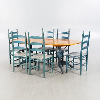 Matgrupp, 7 dlr, "Shaker" Grange, Frankrike, 1900-talets andra hälft.