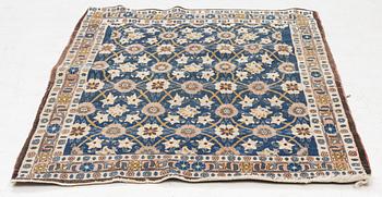 A Veramin rug, c. 140 x 105 cm.