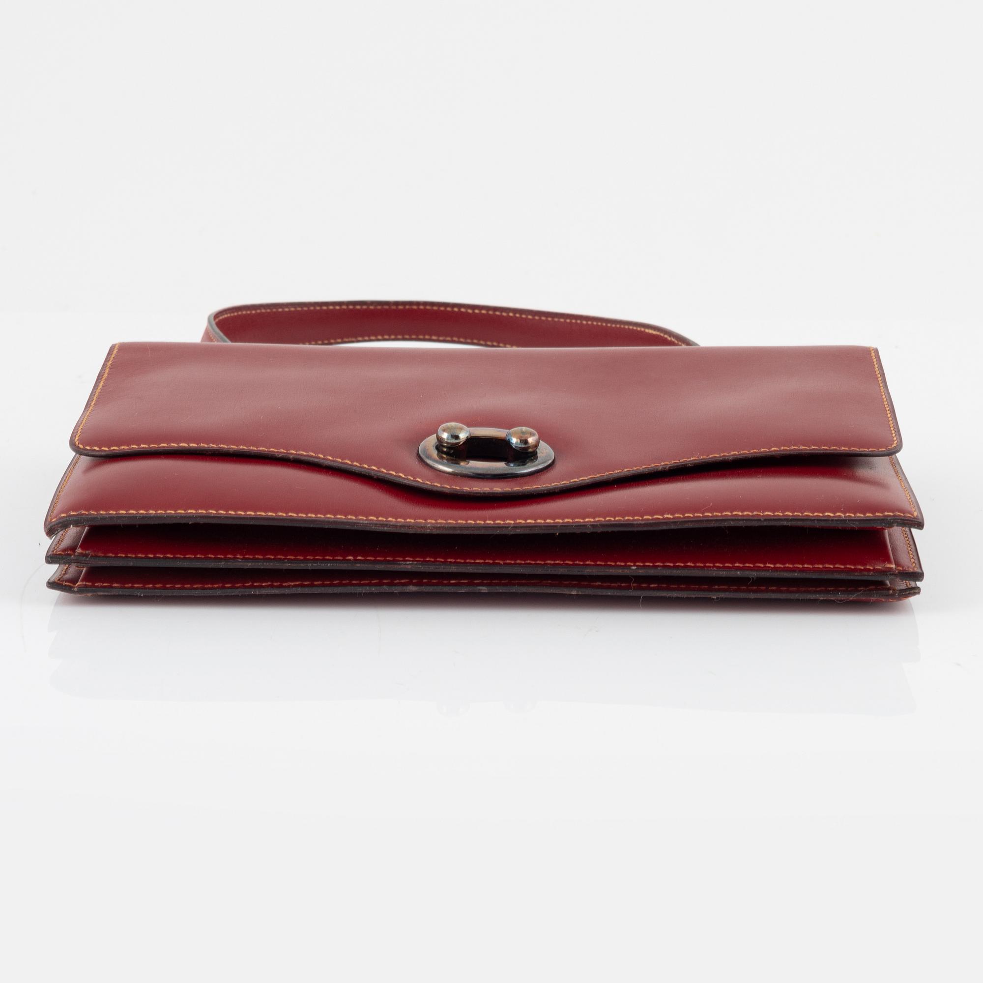 Hermès, bag, "Boutonniere", 1960s.