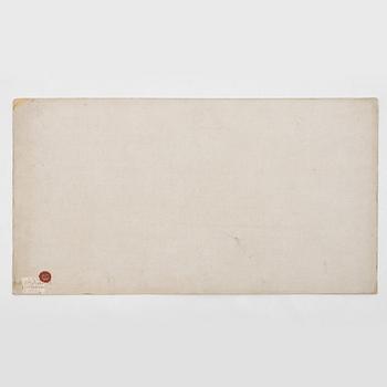 Oidentifierad konstnär, s.k. "Solfjädersmålning", Bladverk, Kina, 1900-tal.