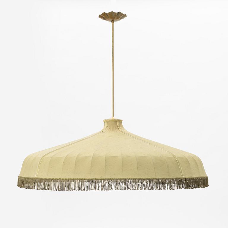 Monumental ceiling lamp, Scandinavian Modern, mid 20th century.