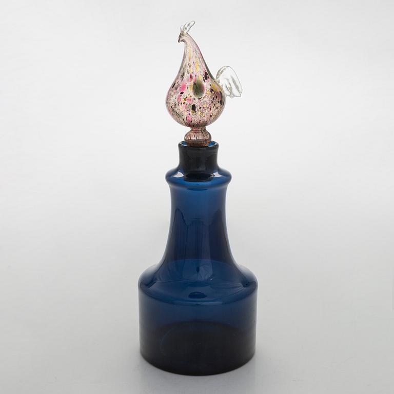 aj Franck, karaff, modell 1502, signerad Nuutajärvi Notsjö-62-.