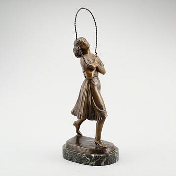 FRITZ WINKLER, skulptur, brons, signerad.