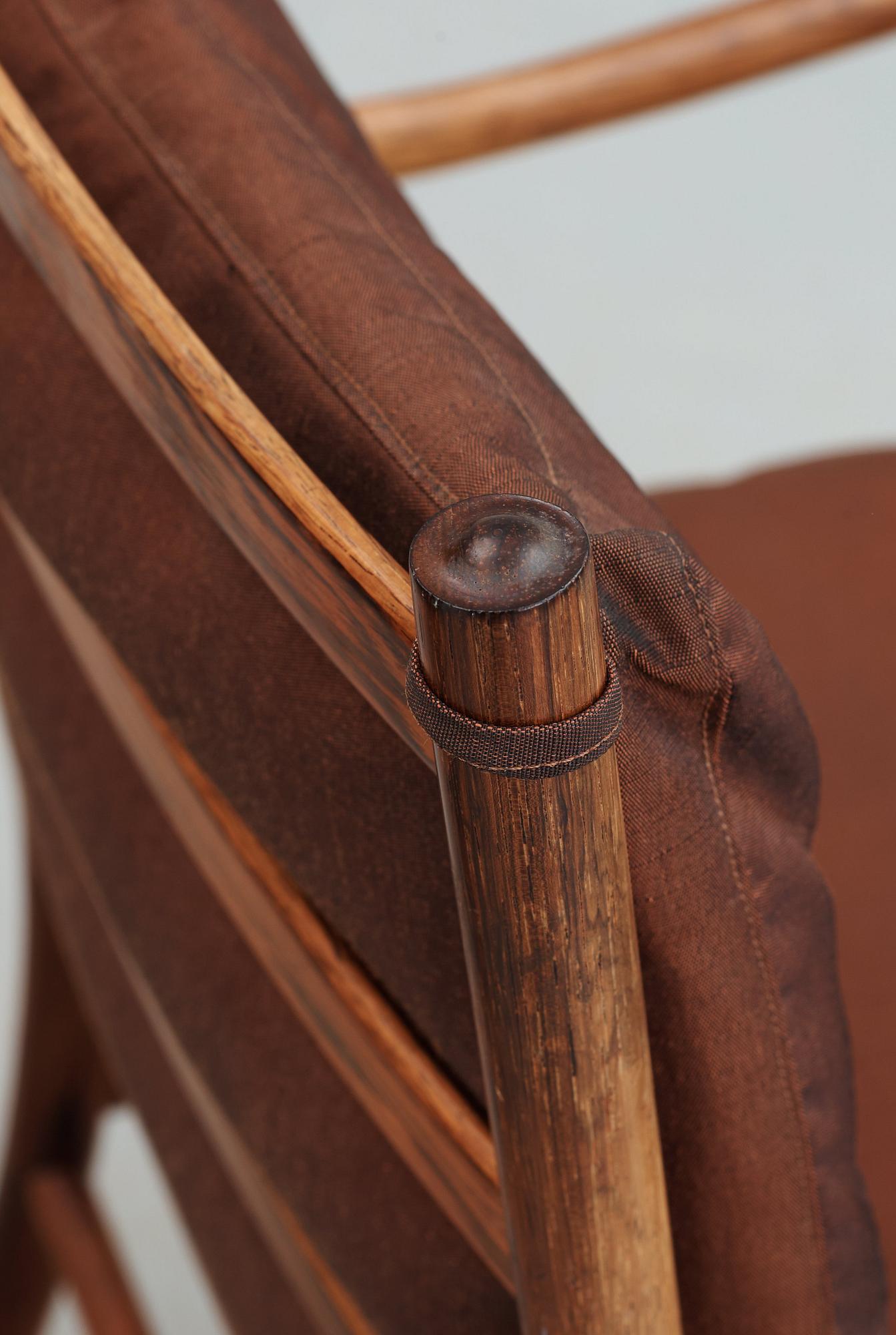 OLE WANSCHER, karmstolar, ett par "Colonial Chair, PJ 149", Poul Jeppesen, Danmark.